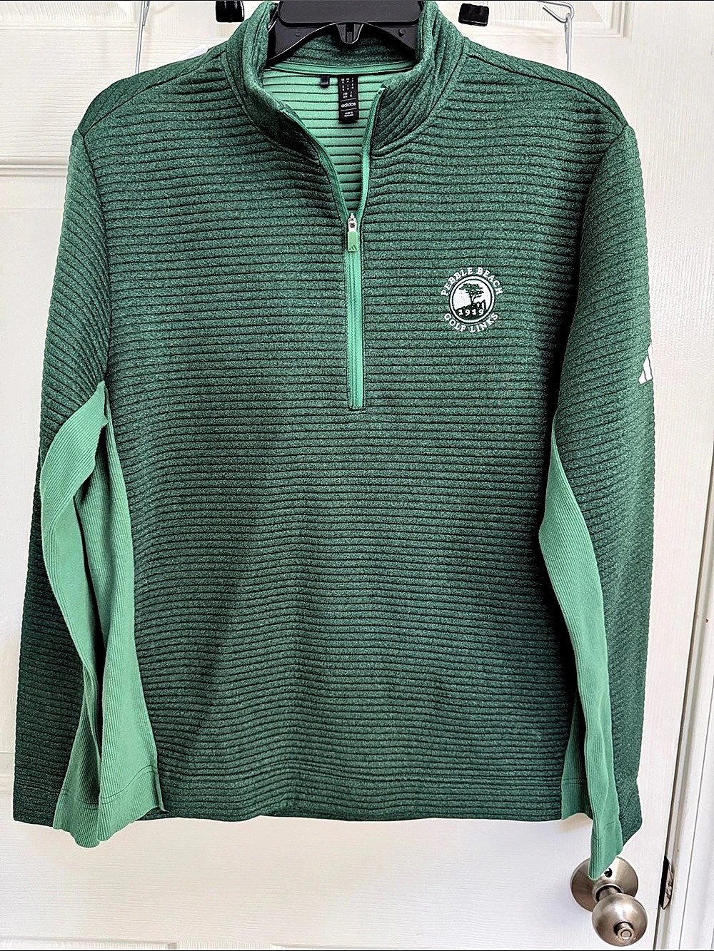 adidas Ultimate365 DWR Textured Quarter Zip Pullover Ultimate365 Quarter-Zip